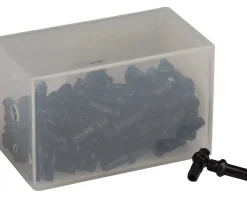 DT Swiss Squorx Pro Alloy Nipples (Black) (2.0 x 15mm) (Box of 100)
