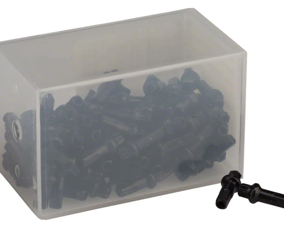 DT Swiss Squorx Pro Alloy Nipples (Black) (2.0 x 15mm) (Box of 100)