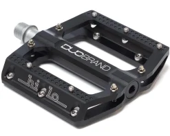 Duo Hi-Lo Pedals (Black) (9/16")