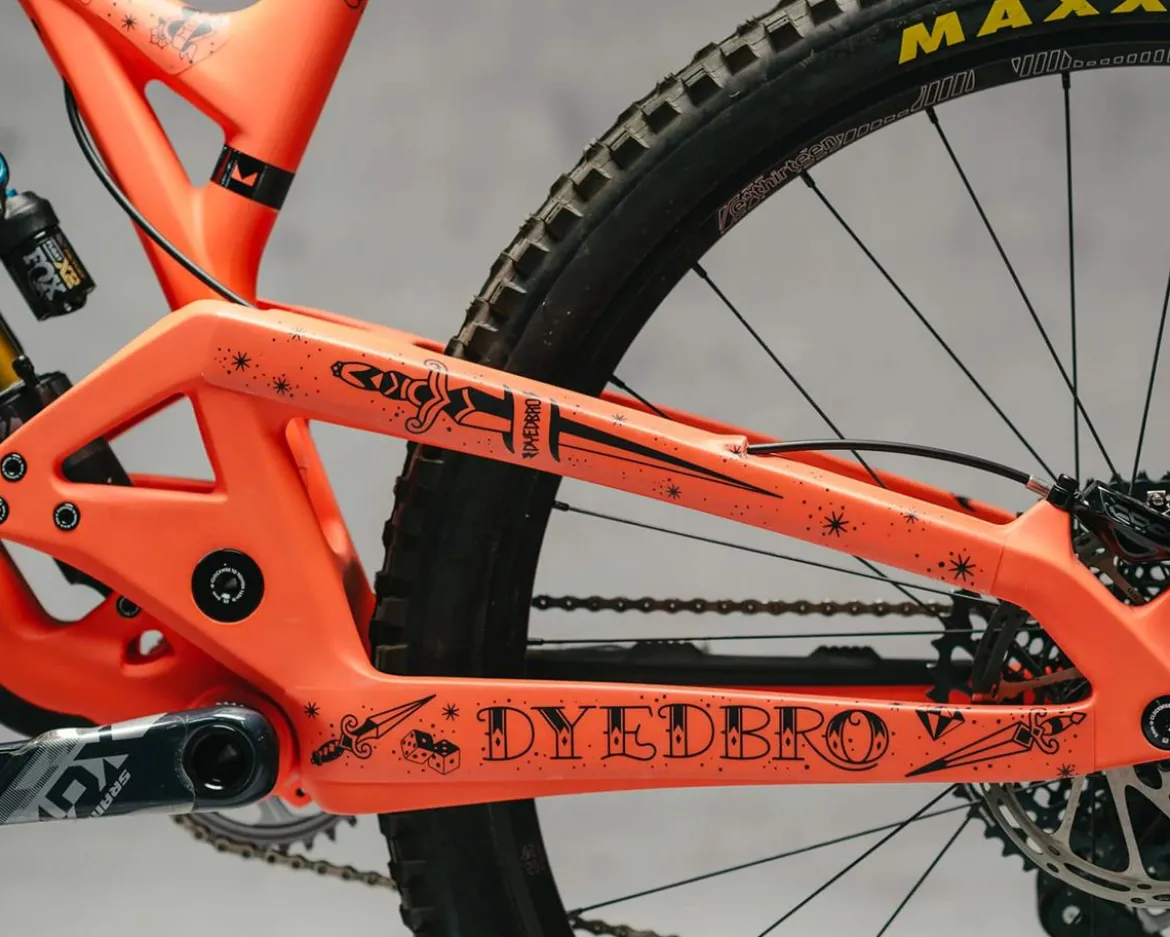 Dyedbro Frame Protection (Old School Tattoo Black)