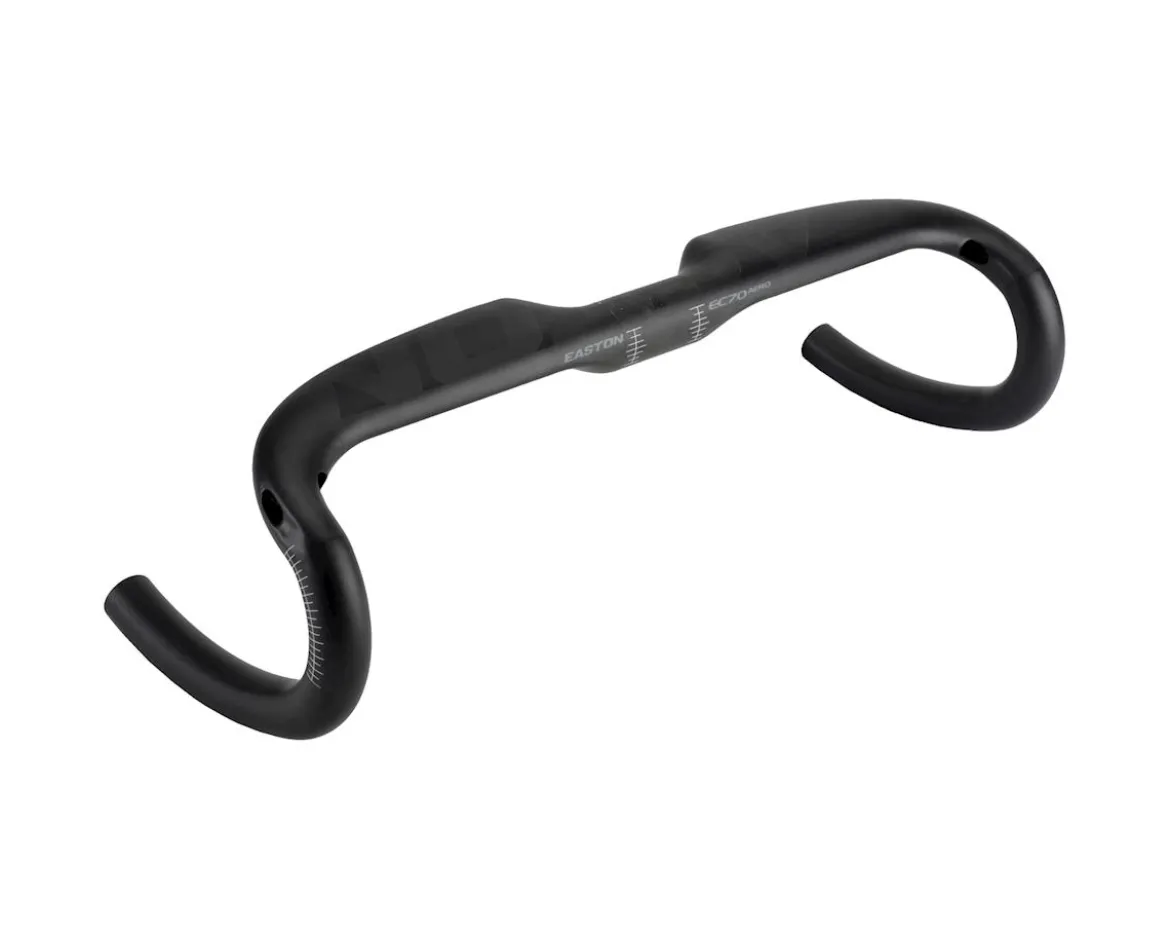 Easton EC70 Aero Road Handlebar (Black) (31.8mm) (40cm) (Carbon)