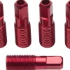 Easton 5-Pack of External Threadead 2.0 x 17mm Red Alloy Spoke Nipples