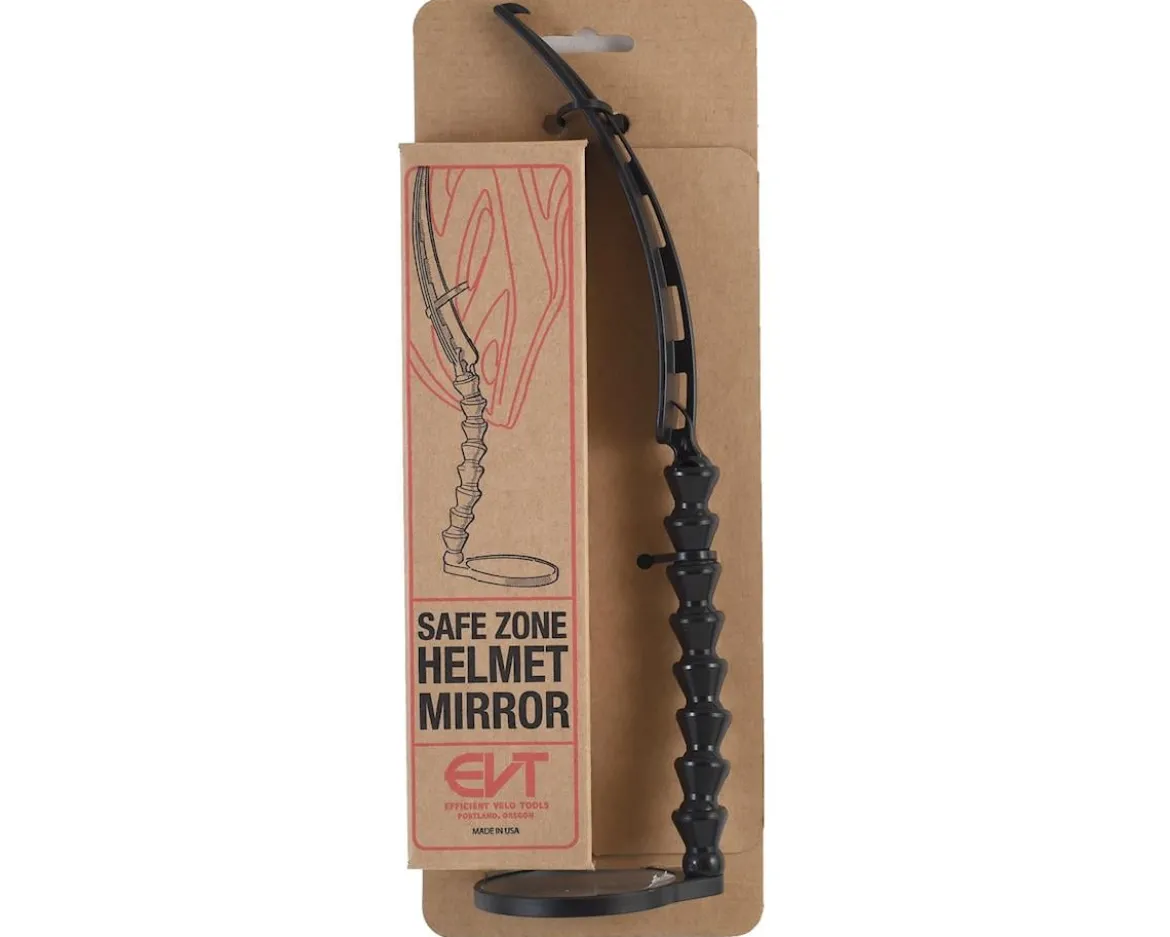 Efficient Velo Tools Safe Zone Helmet Mirror (Black)