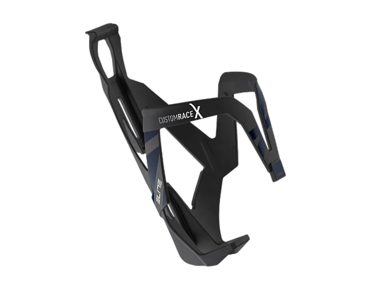 Elite Custom Race X Bottle Cage (Black/Blue)