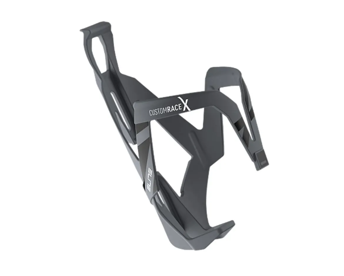 Elite Custom Race X Bottle Cage (Gray/Black)