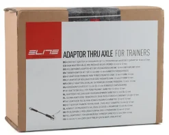 Elite Indoor Trainer Thru Axle Adapter w/ Spacer (Silver)