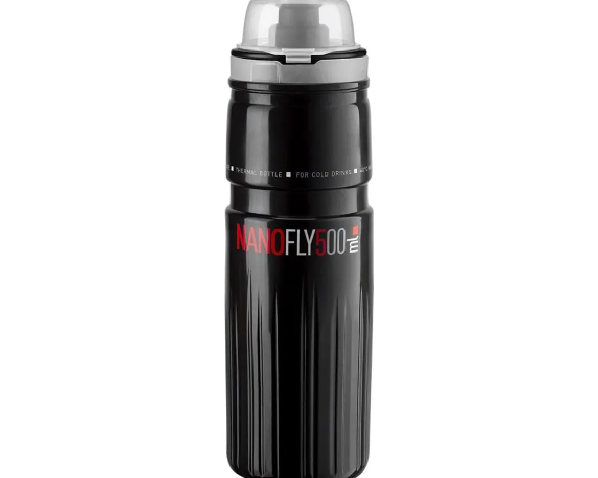 Elite Nanofly Insulated Water Bottle (Black) (550ml)