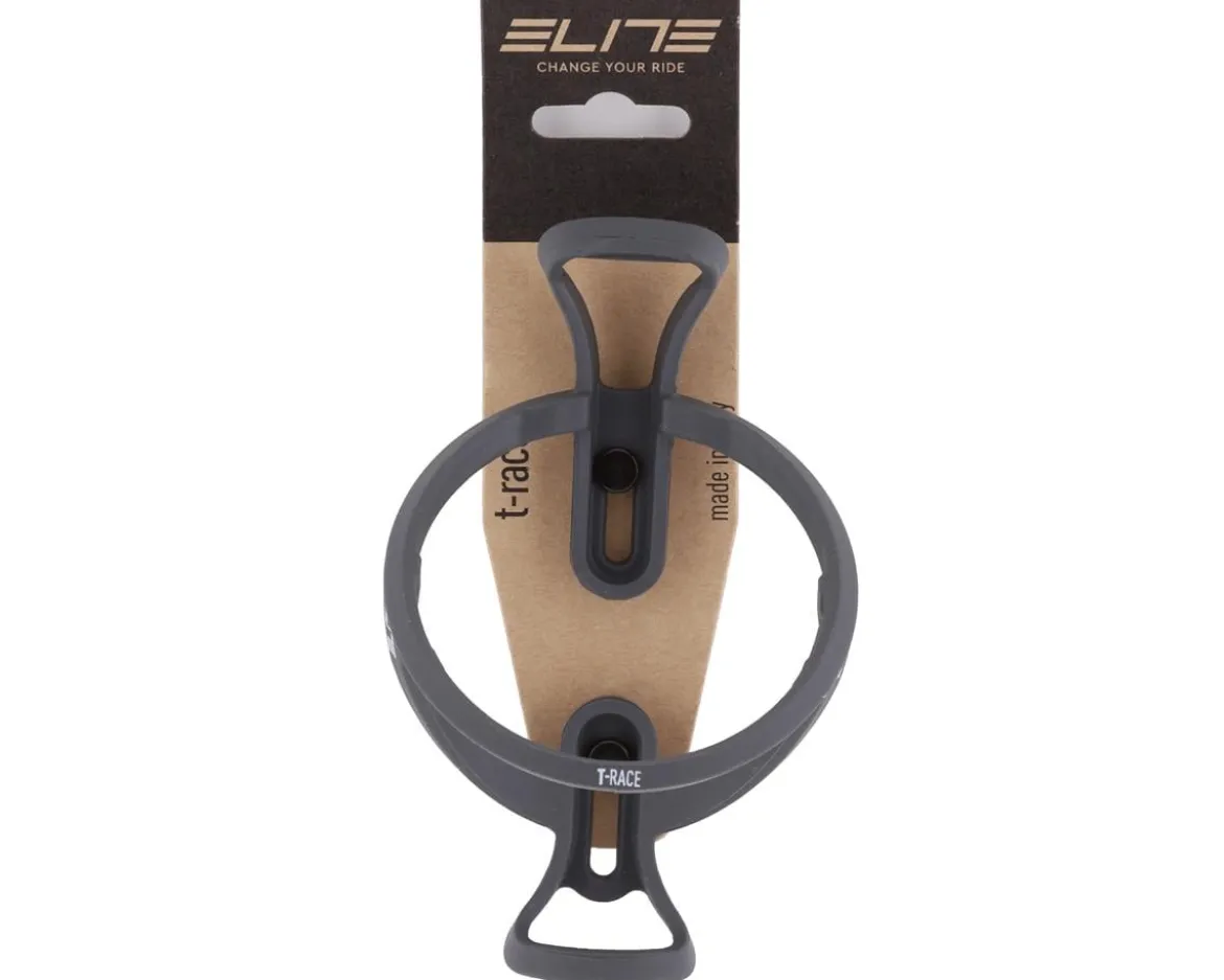 Elite T-Race Soft Touch Bottle Cage (Grey)