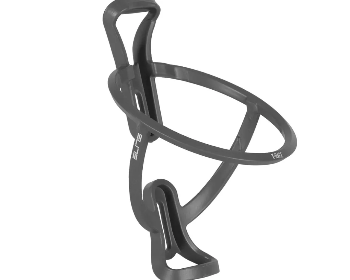 Elite T-Race Soft Touch Bottle Cage (Grey)