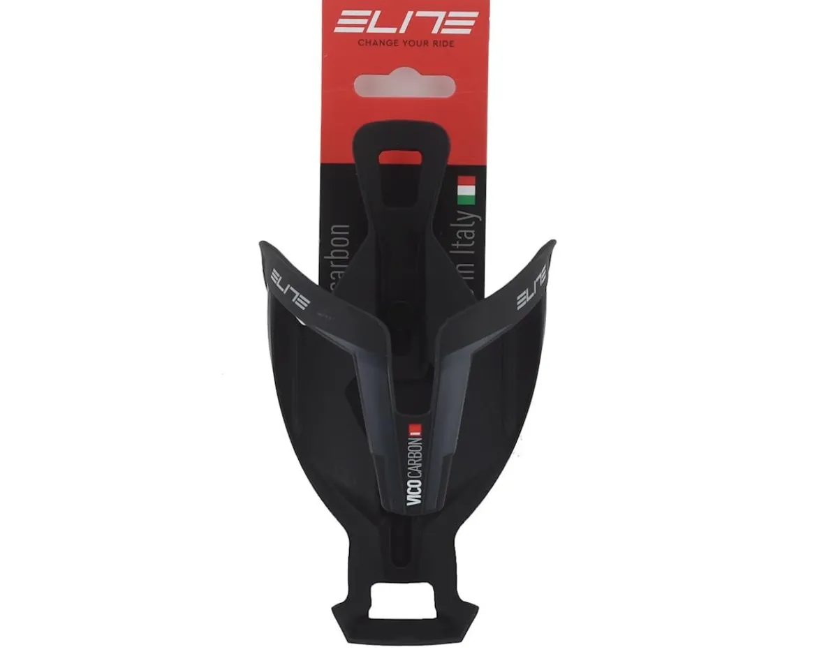 Elite Vico Carbon Water Bottle Cage (Matte Black)