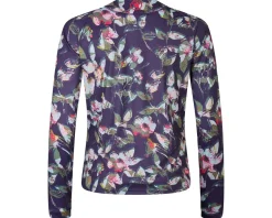Endura FLORAL Women's LTD Printed Long Sleeve Tee Jersey (Bramble) (XS)