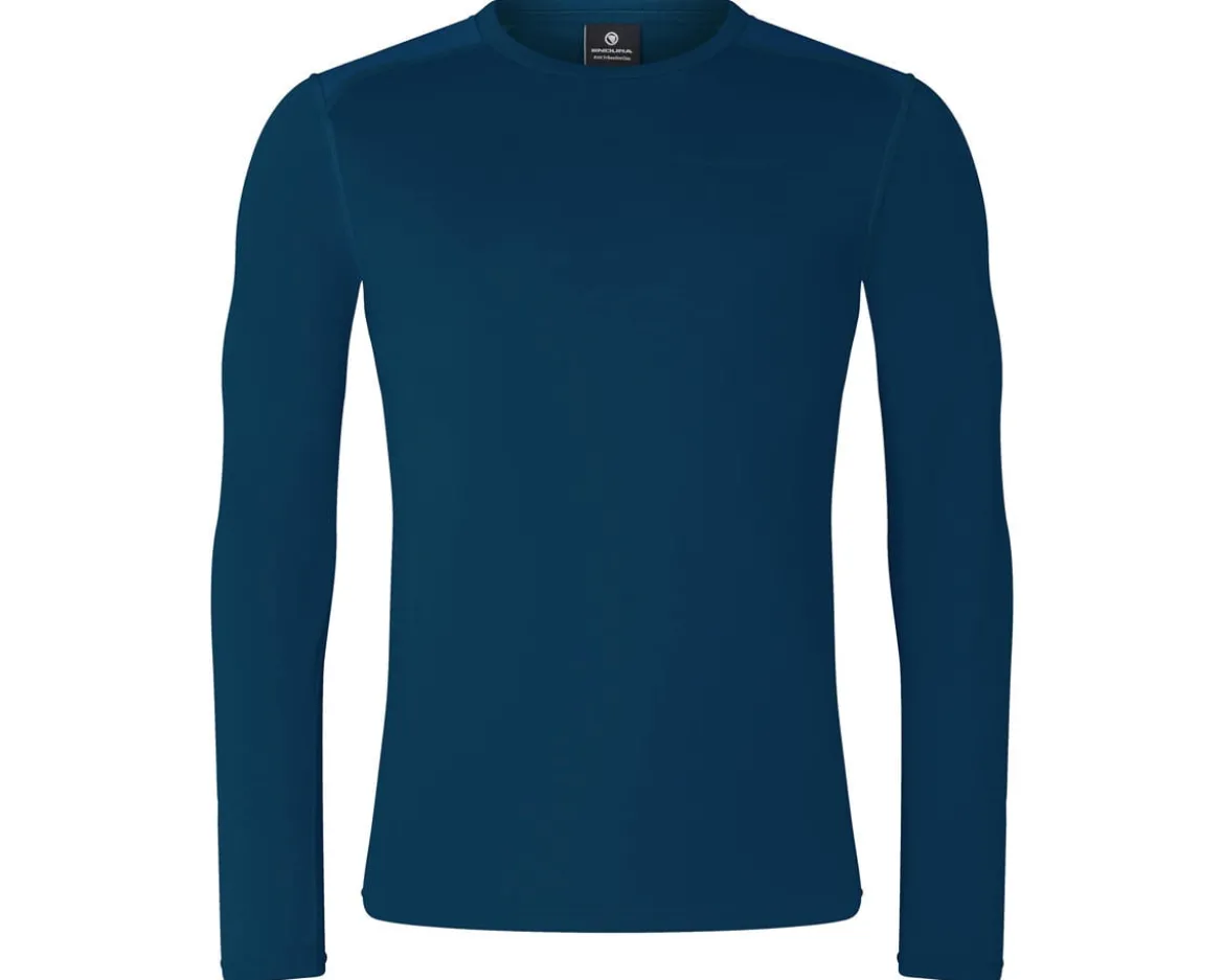 Endura Loop Long Sleeve Tech T-Shirt (Barra Blue) (S)