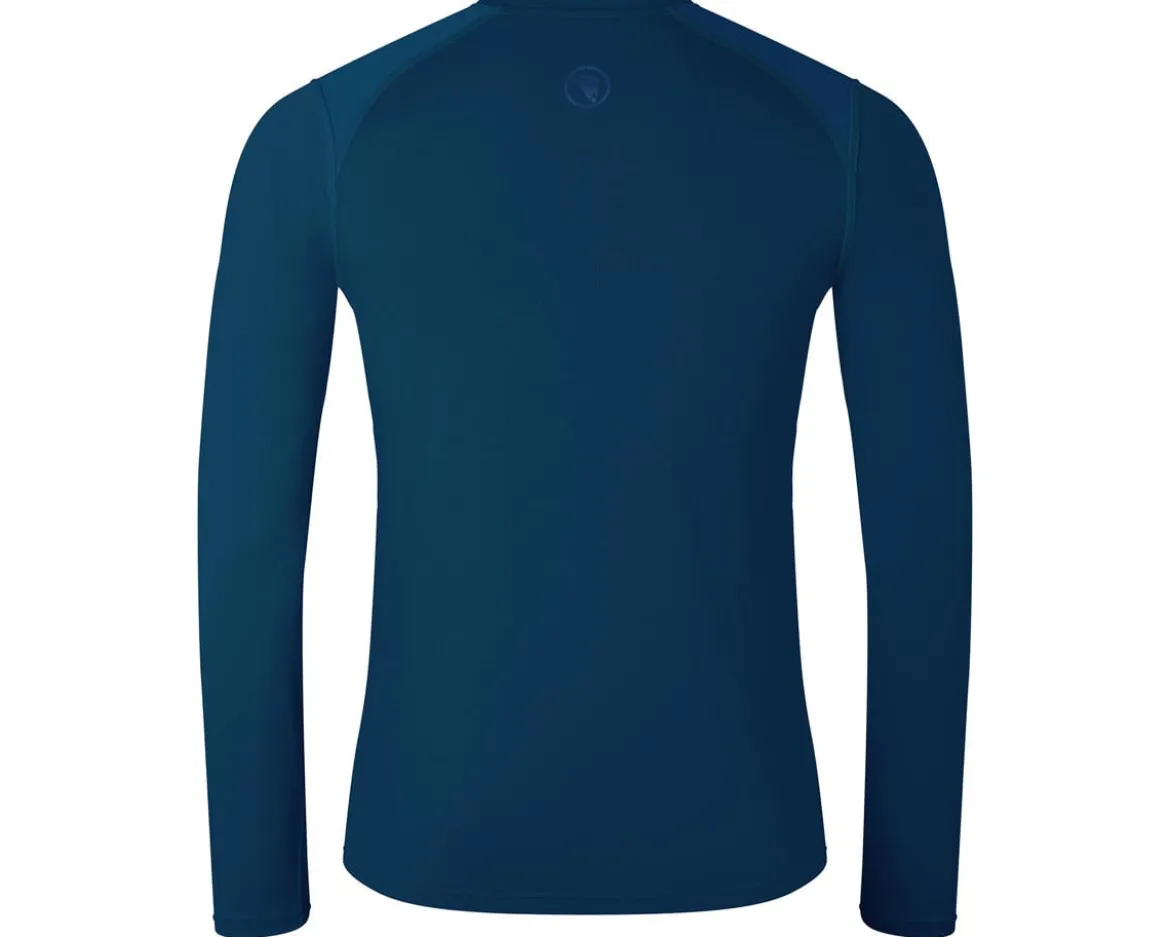 Endura Loop Long Sleeve Tech T-Shirt (Barra Blue) (S)