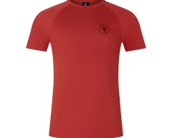 Endura Loop Short Sleeve Tech T-Shirt (Brick) (S)