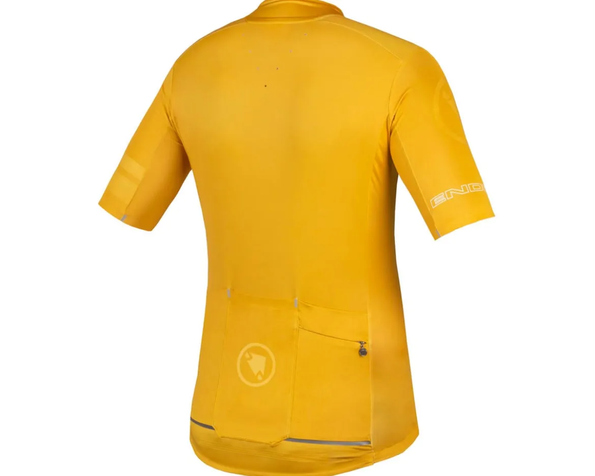 Endura Pro SL Short Sleeve Jersey (Mustard) (S)
