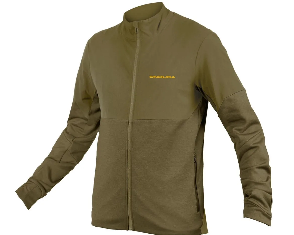 Endura SingleTrack Thermal Jacket (Dark Green/Green) (S)