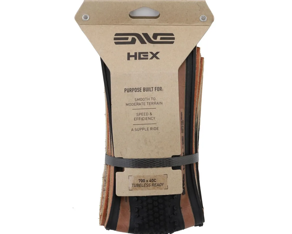 ENVE Hex Tubeless Gravel Tire (Tan Wall) (700c) (40mm)