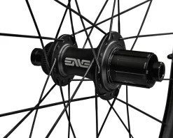 ENVE 45 Foundation Series Disc Brake Road Wheels (Black) (SRAM XDR) (Rear) (700c) (Centerlock) (Tubeless)