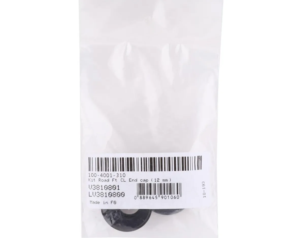 ENVE 12mm Front Hub End Caps (Black) (Disc)