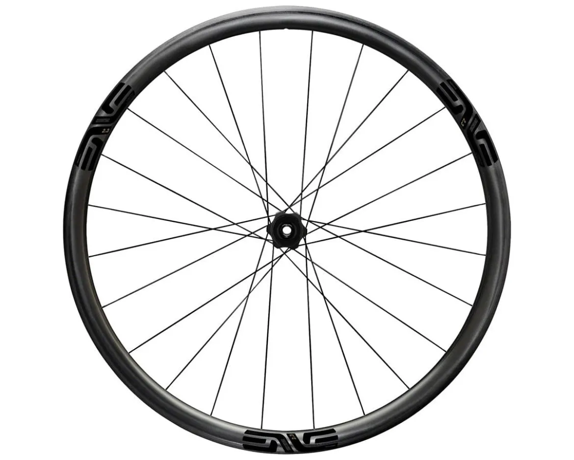 ENVE SES 2.3 Carbon Road Wheel (Black) (Shimano HG 11/12) (700c) (Centerlock) (Tubeless)
