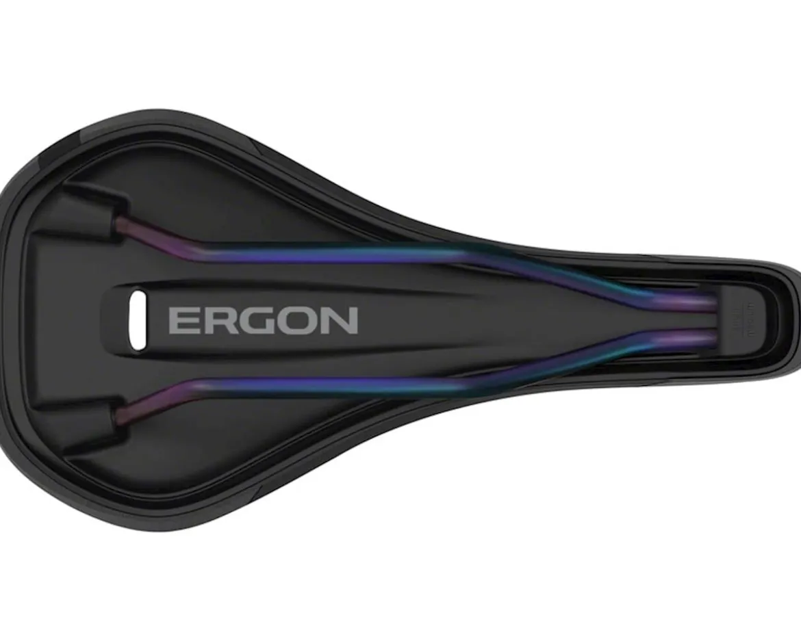 Ergon SM Enduro Comp Saddle (Stealth/Oil Slick) (Chromoly Rails) (S/M)