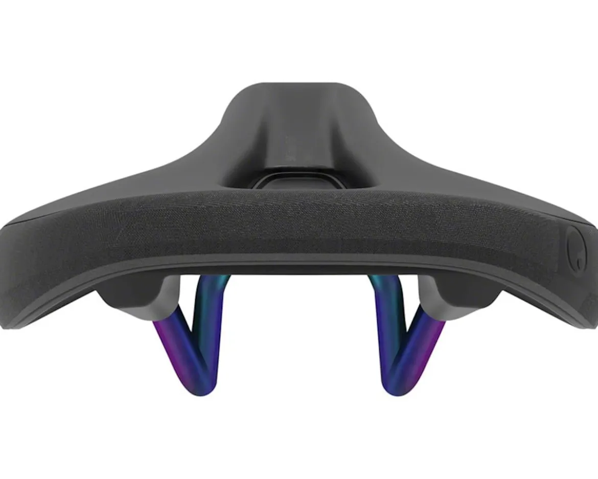 Ergon SM Enduro Comp Saddle (Stealth/Oil Slick) (Chromoly Rails) (S/M)