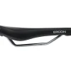 Ergon SM Women's Saddle (Black) (Chromoly Rails) (S/M)
