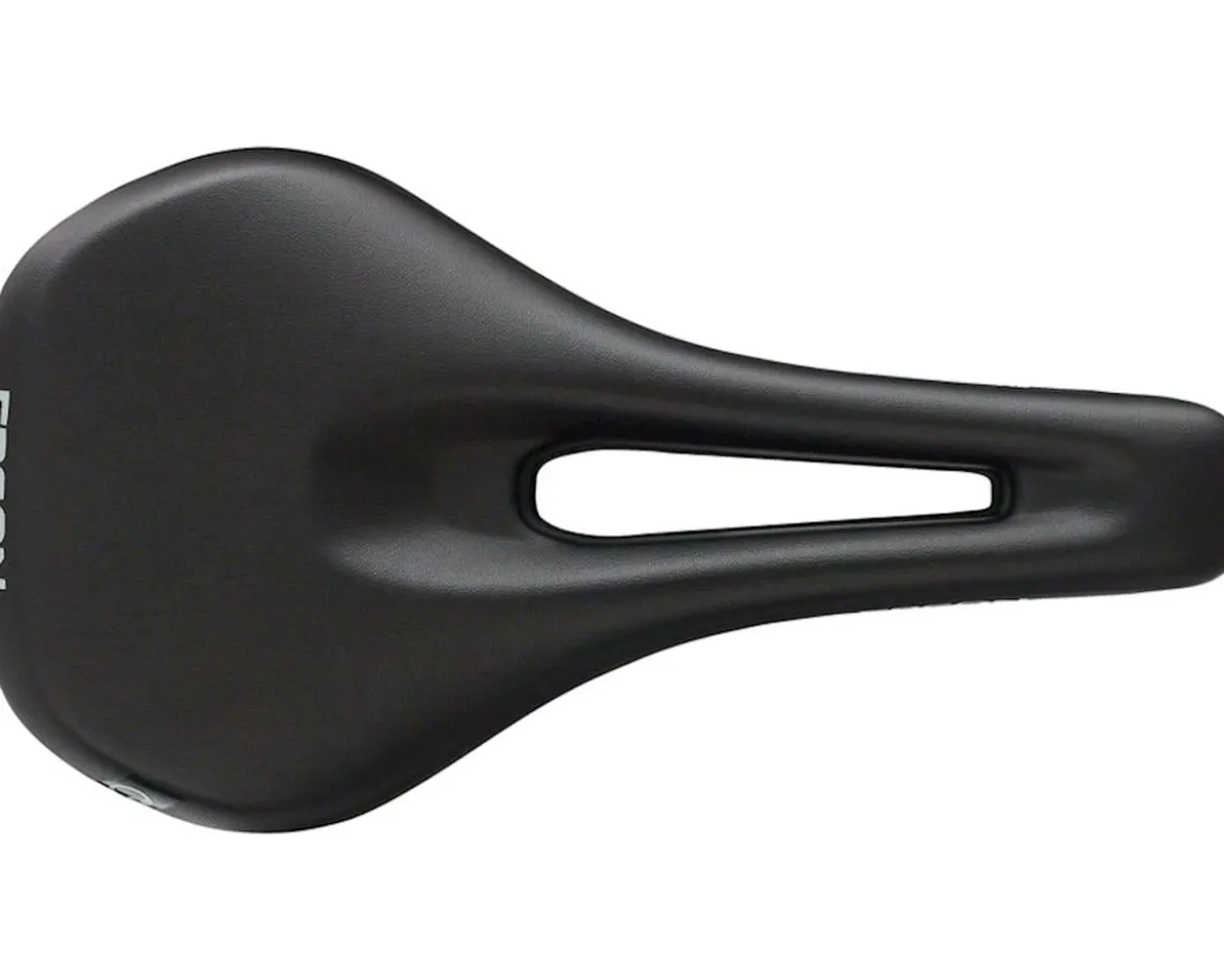 Ergon SM Women's Saddle (Black) (Chromoly Rails) (S/M)