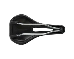 Ergon SM Women's Saddle (Black) (Chromoly Rails) (S/M)