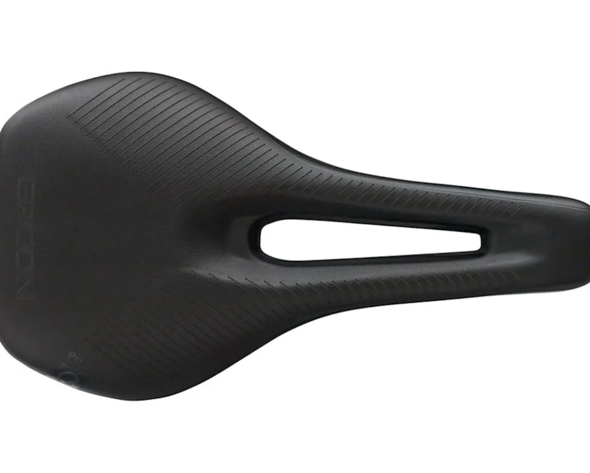 Ergon SR Pro Women's Saddle (Black) (Titanox Rails) (S/M) (141mm)