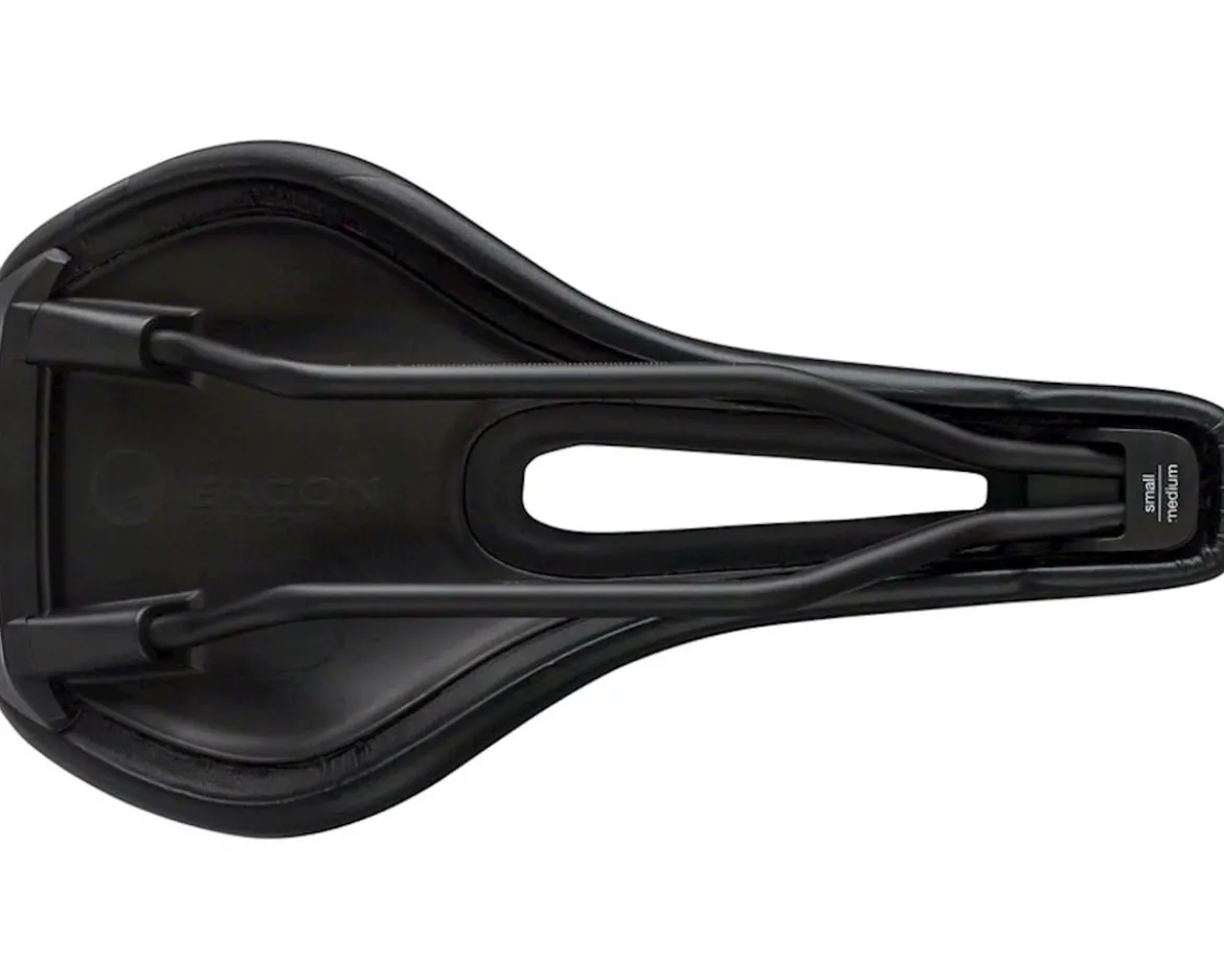 Ergon SR Pro Women's Saddle (Black) (Titanox Rails) (S/M) (141mm)