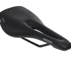 Ergon SR Sport Gel Women's Saddle (Black) (Chromoly Rails) (S/M) (141mm)