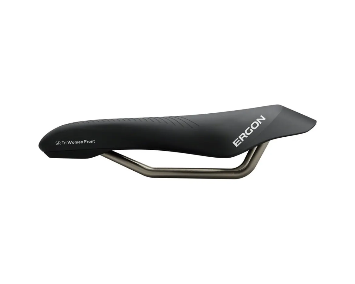Ergon SR Triathlon Saddle (Black) (Women's) (Front)
