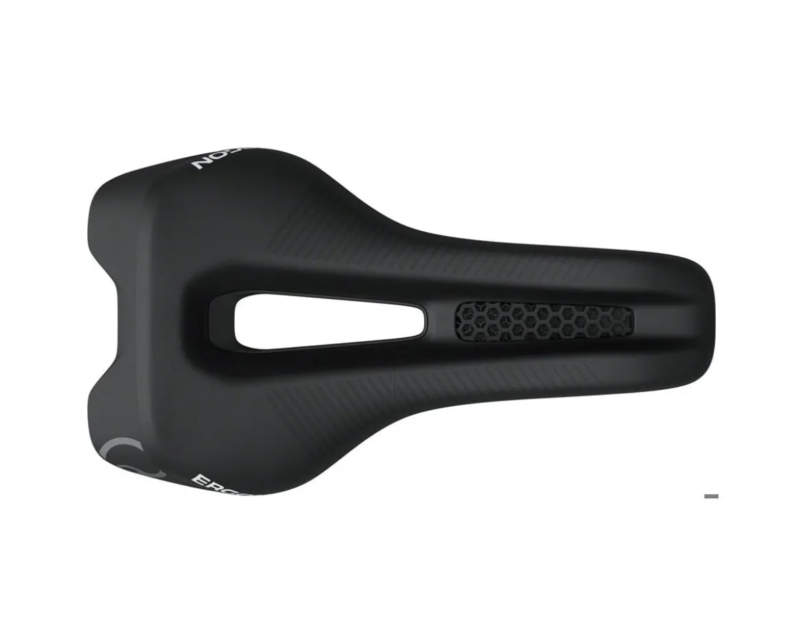 Ergon SR Triathlon Women Mid Saddle (Black) (TiNox Rails) (130mm)