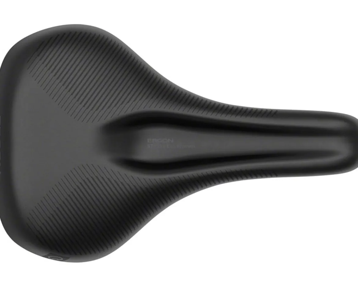 Ergon ST Core Evo Women's Saddle (Black/Grey) (S/M)
