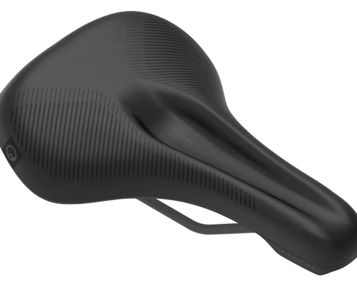 Ergon ST Core Evo Women's Saddle (Black/Grey) (S/M)