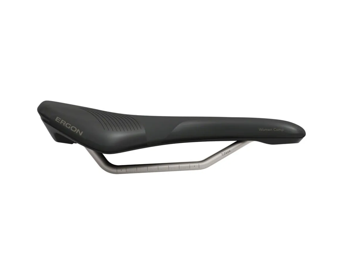 Ergon Women's SR Allroad Comp Saddle (Black) (TiNox XP Rails) (S/M)