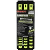 Ernst Manufacturing 13" 3 Rail Twist Lock Socket Boss (HI-VIZ) (1/4, 3/8 & 1/2")