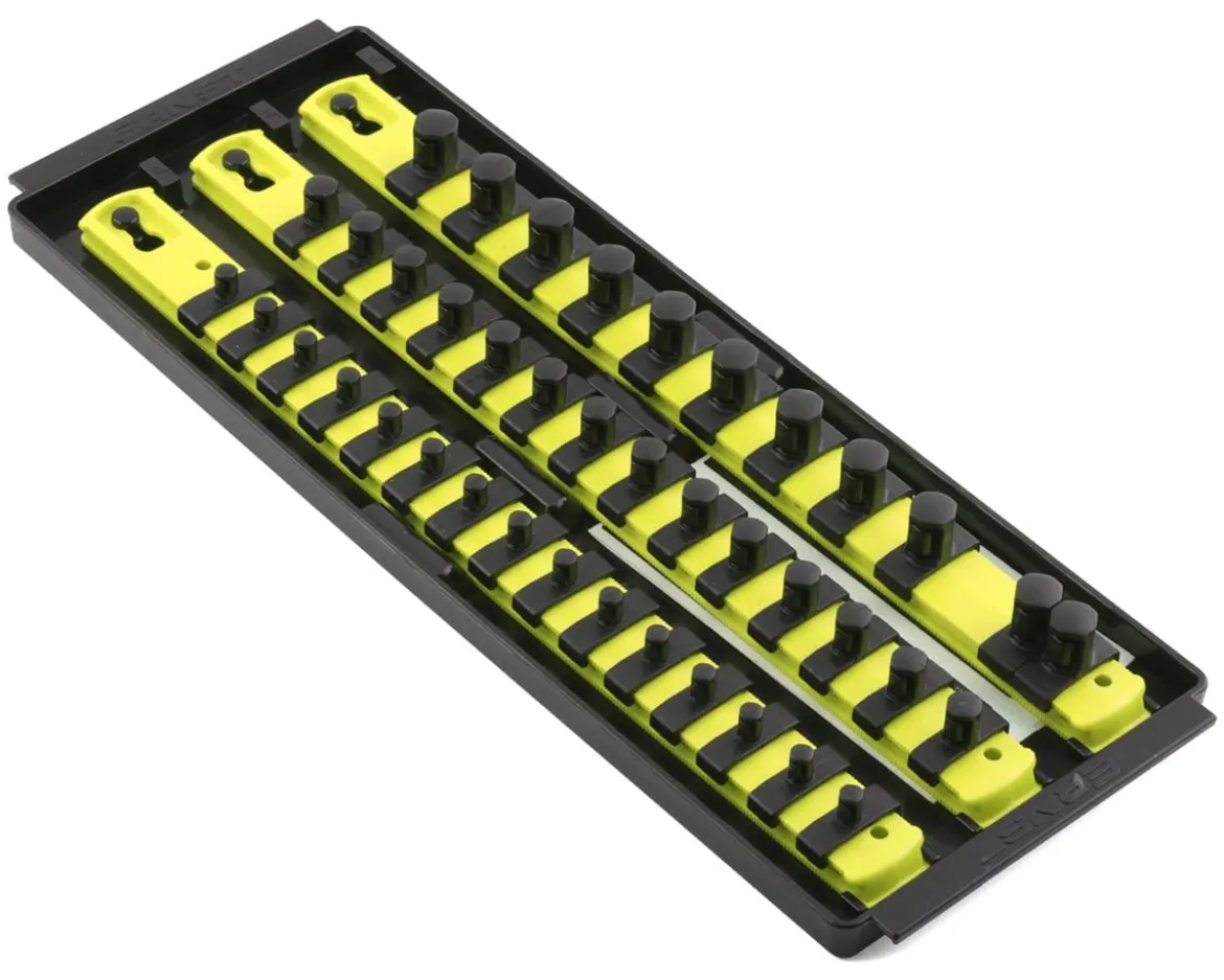 Ernst Manufacturing 13" 3 Rail Twist Lock Socket Boss (HI-VIZ) (1/4, 3/8 & 1/2")