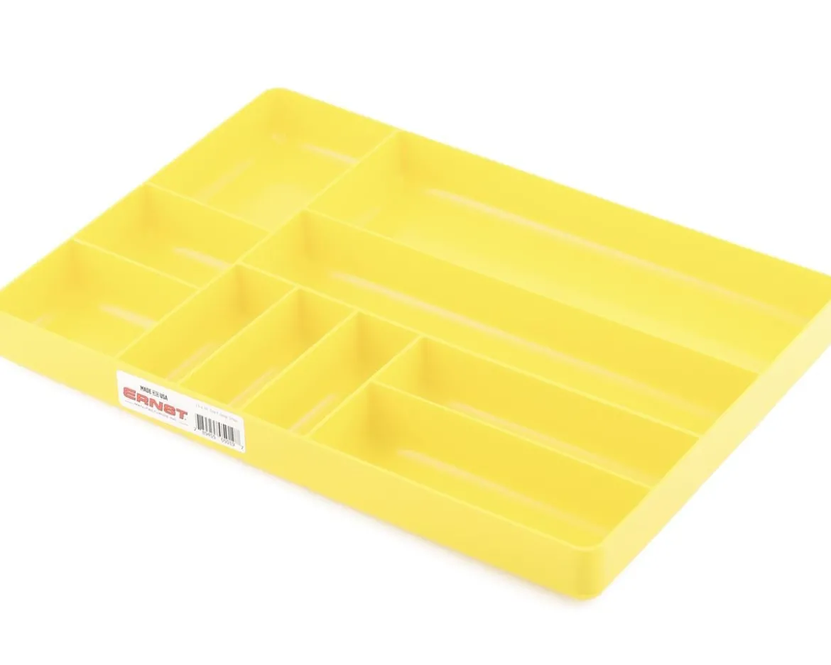 Ernst Manufacturing 10 Compartment Organizer Tray (HI-VIZ) (11x16")