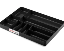 Ernst Manufacturing 10 Compartment Organizer Tray (Black) (11x16