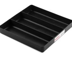 Ernst Manufacturing 3 Compartment Organizer Tray (Black) (10.5x10.5