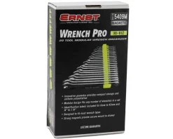 Ernst Manufacturing 20 Tool Magnetic Pro Wrench Organizer (HI-VIZ)