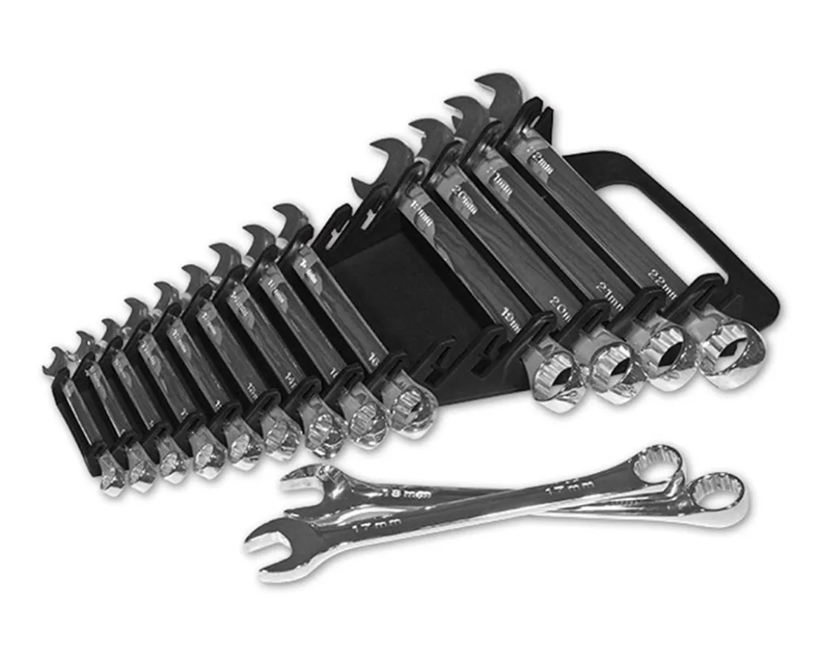 Ernst Manufacturing 15 Wrench Gripper Organizer (Blue)