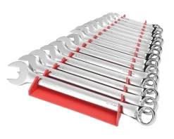 Ernst Manufacturing Reverse 16 Tool Wrench Organizer (Black)