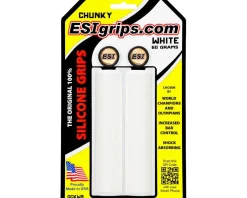 ESI Grips Chunky Silicone Grips (White)