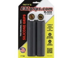 ESI Grips Fatty's Silicone Grips (Black)