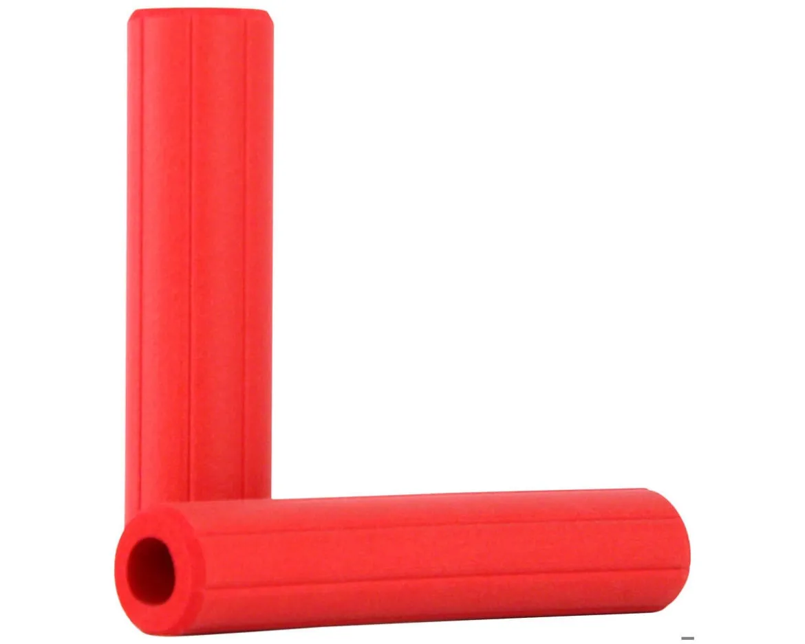 ESI Grips MTB Ribbed Chunky Silicone Grips (Red)