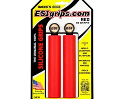 ESI Grips Racer's Edge Silicone Grips (Red)