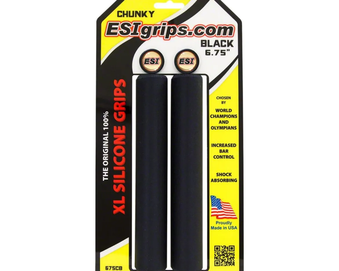 ESI Grips XL 6.75" Chunky Grips (Black)